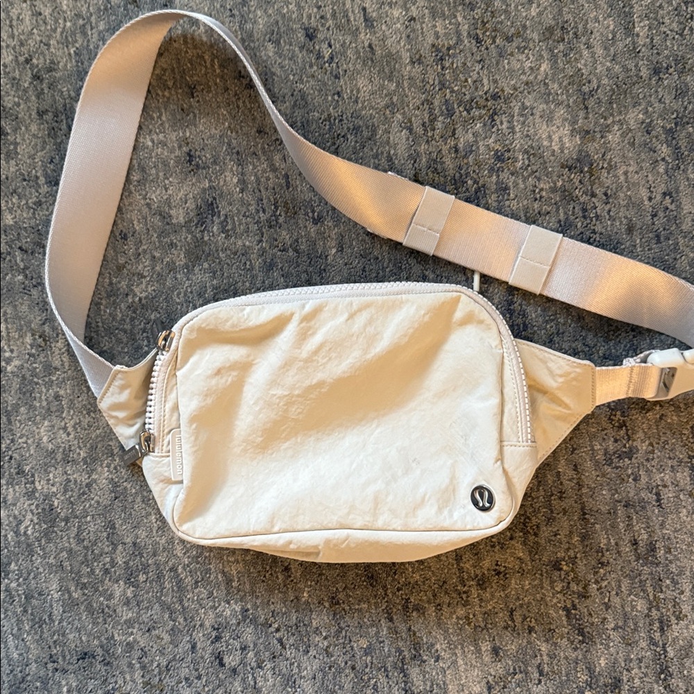 lululemon athletica Cream Crossbody Bag
